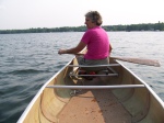 Canoe Ride on Lake Bemidji
